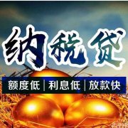 南京企业纳税贷款